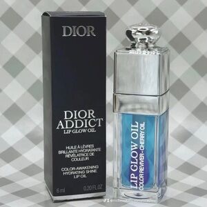 Dior Addict Lip Glow Oil in Silver and Blue